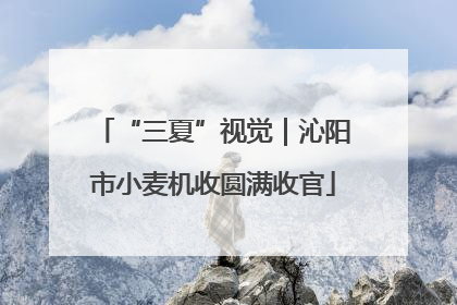 “三夏”视觉｜沁阳市小麦机收圆满收官