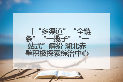 “多渠道”“全链条”“一揽子”“一站式”解纷 湖北赤壁积极探索综治中心规范化建设新路子