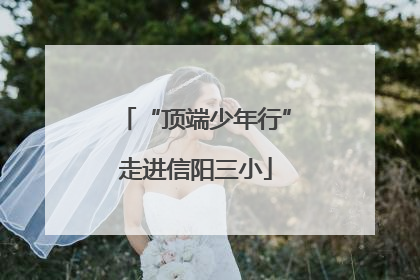 “顶端少年行”走进信阳三小