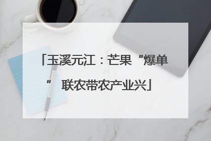 玉溪元江：芒果“爆单” 联农带农产业兴