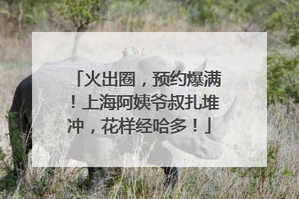 火出圈，预约爆满！上海阿姨爷叔扎堆冲，花样经哈多！
