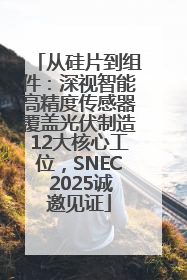 从硅片到组件：深视智能高精度传感器覆盖光伏制造12大核心工位，SNEC 2025诚邀见证