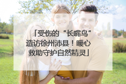 受伤的“长嘴鸟”造访徐州沛县！暖心救助守护自然精灵