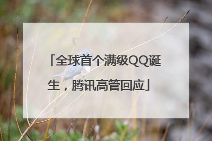 全球首个满级QQ诞生，腾讯高管回应