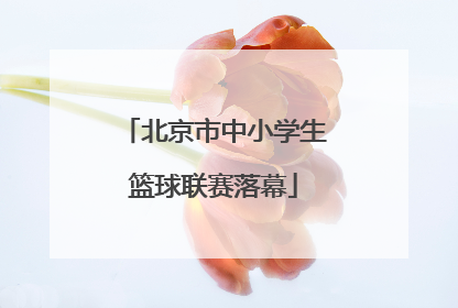 北京市中小学生篮球联赛落幕