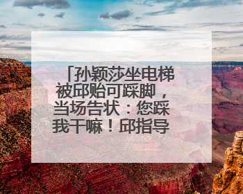 孙颖莎坐电梯被邱贻可踩脚，当场告状：您踩我干嘛！邱指导忙摸头安慰：这孩子