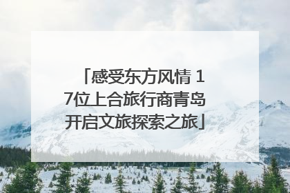 感受东方风情 17位上合旅行商青岛开启文旅探索之旅