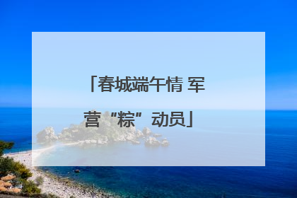 春城端午情 军营“粽”动员
