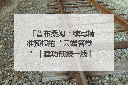 普布桑姆：续写精准预报的“云端答卷”｜建功预报一线