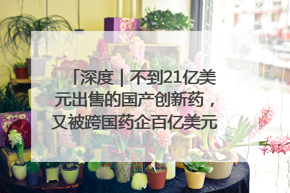 深度｜不到21亿美元出售的国产创新药，又被跨国药企百亿美元拿下，谁赚了？
