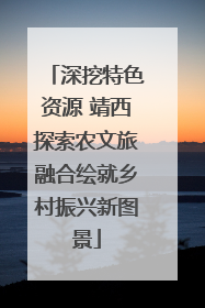 深挖特色资源 靖西探索农文旅融合绘就乡村振兴新图景