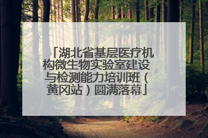 湖北省基层医疗机构微生物实验室建设与检测能力培训班（黄冈站）圆满落幕