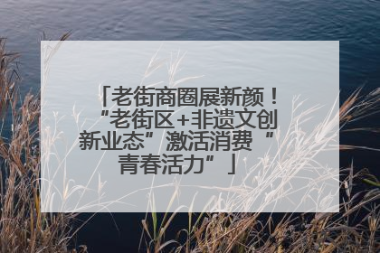 老街商圈展新颜！“老街区+非遗文创新业态”激活消费“青春活力”