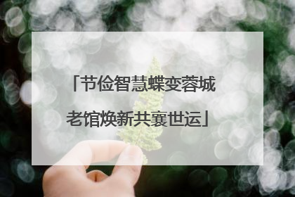 节俭智慧蝶变蓉城 老馆焕新共襄世运