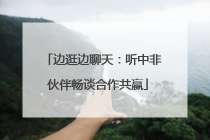 边逛边聊天：听中非伙伴畅谈合作共赢