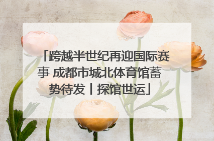 跨越半世纪再迎国际赛事 成都市城北体育馆蓄势待发丨探馆世运