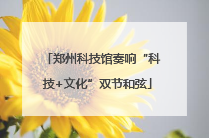 郑州科技馆奏响“科技+文化”双节和弦