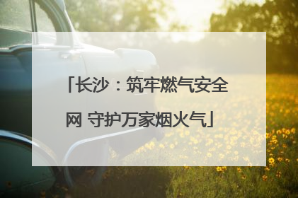 长沙：筑牢燃气安全网 守护万家烟火气