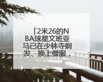2米26的NBA球星文班亚马已在少林寺剃发、换上僧服，将闭关修行10天！少林寺回应：人在寺里